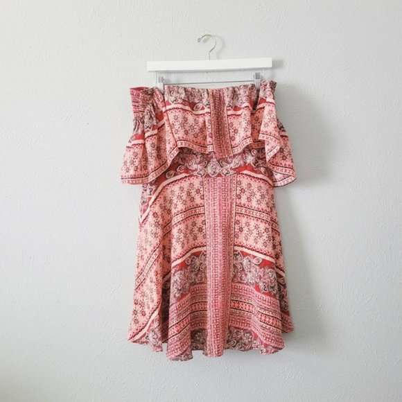 Amanda Uprichard Paisley Dress - Picture 1 of 4